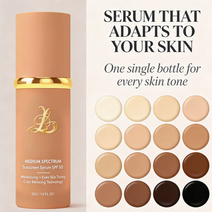 L. Aurene — Color-Adapting Sunscreen Serum SPF 50 | 30g
